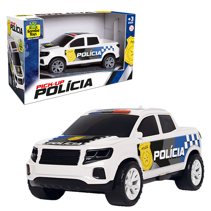 Pick Up Policia 25cm Ref 0042