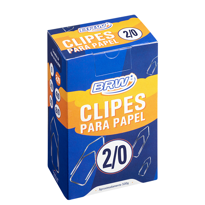 Clipes P/papel 2/0 500 Grs Ref Cl5002