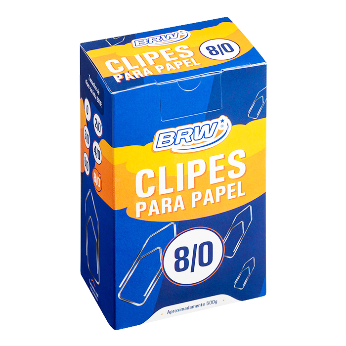 CLIPES P/ PAPEL8/0 500 GRS REF CL5008