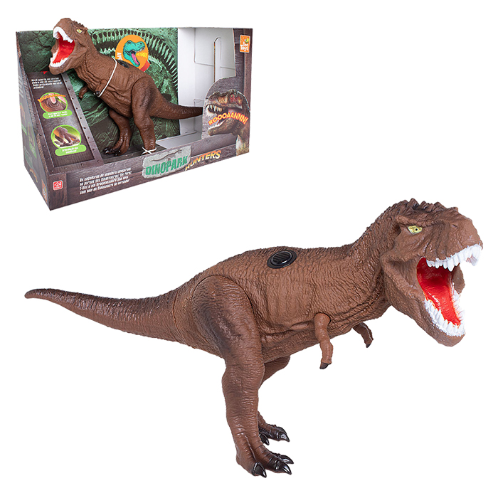 Dinopark Hunterst-rex C/som 29cm Ref 681