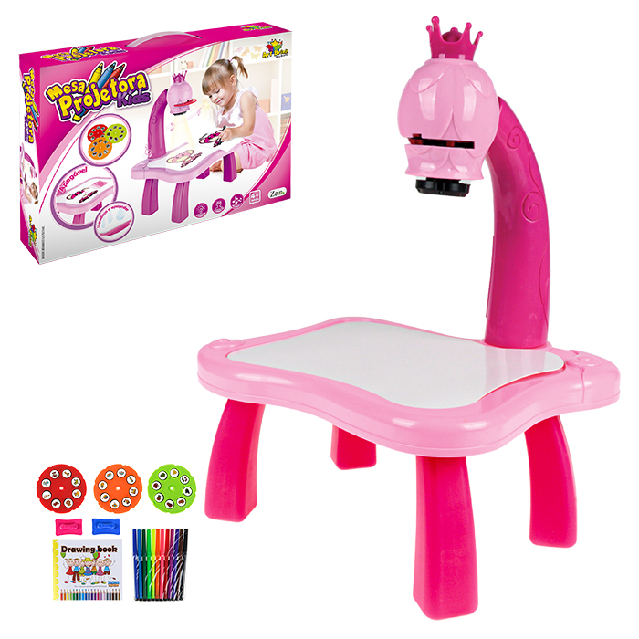 Jogo Educativo Jogos de Mesa Kit 2 Unidades Infantil Menina em