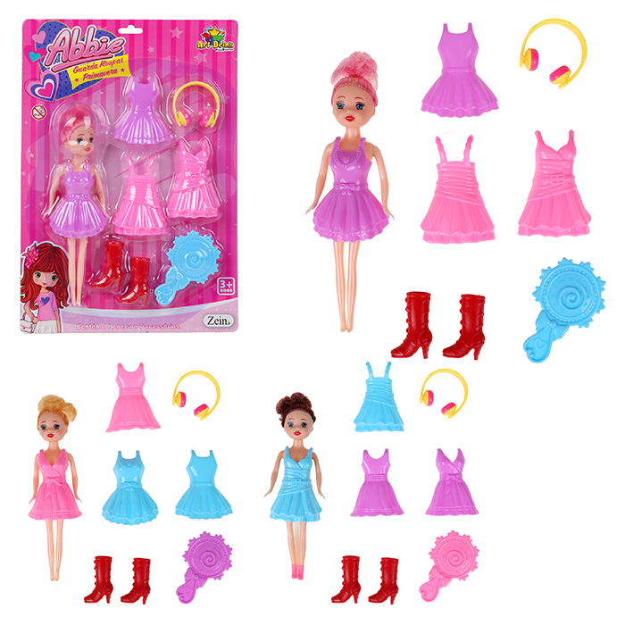 roupas roupinhas boneca barbie kit com 05 PEÇAS