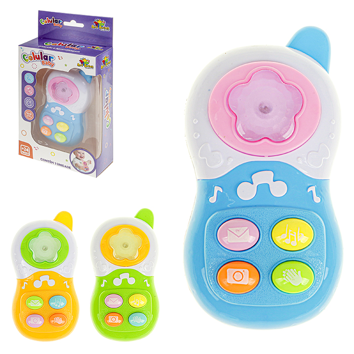 CELULAR BABY COM LUZ