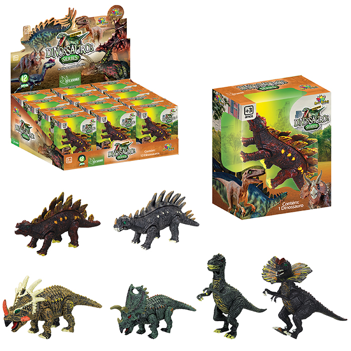 Colecao Dinossauros Series Invasors