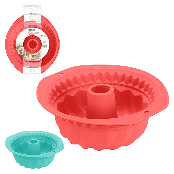 Candy Forma Red C/furo Silicone 25cm