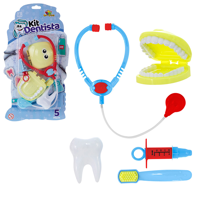 Kit Dentista Boy 5 Pecas