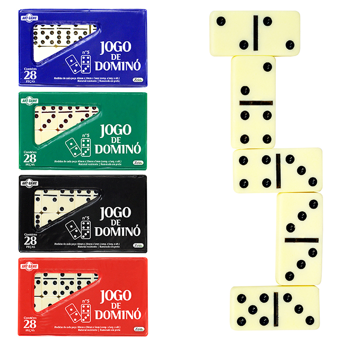 Domino No Estojo 5mm (4x2x5mm)