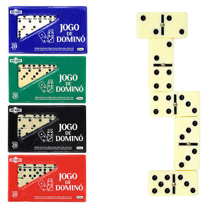 Domino No Estojo 10mm (5x2,5x10mm)