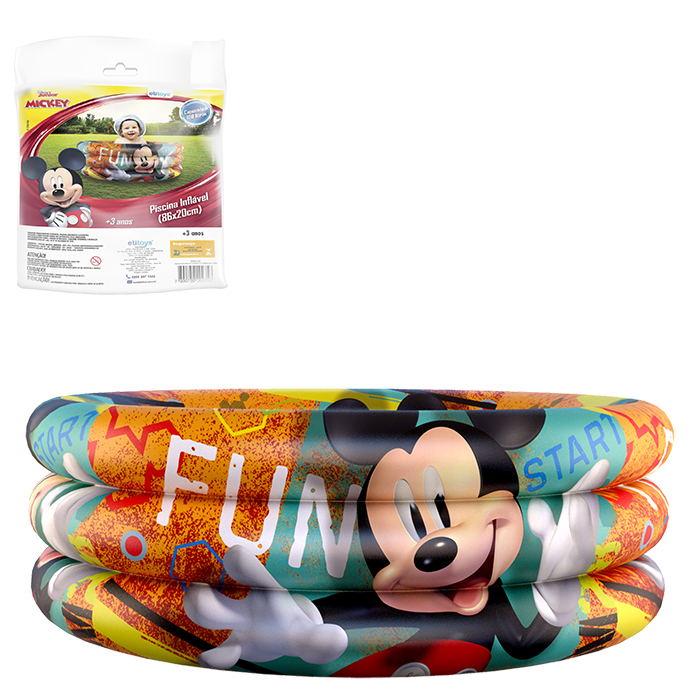 Piscina Inflavel Mickey 115lts               Cx:024