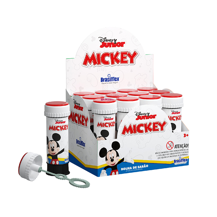 Bolha Sabao Mickey 60ml C/jogo Ref 83400