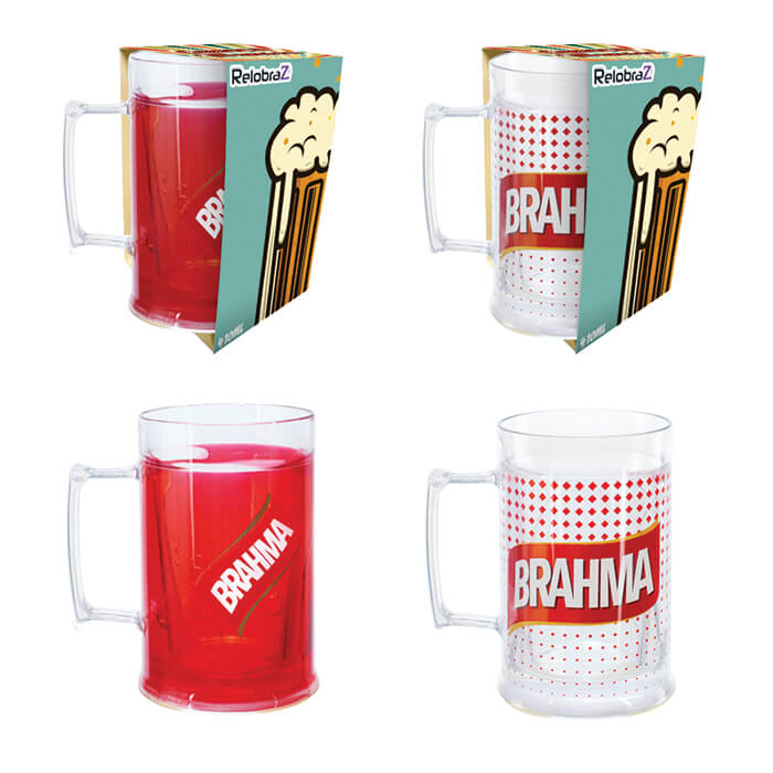 Caneca De Gel 430ml Brahma