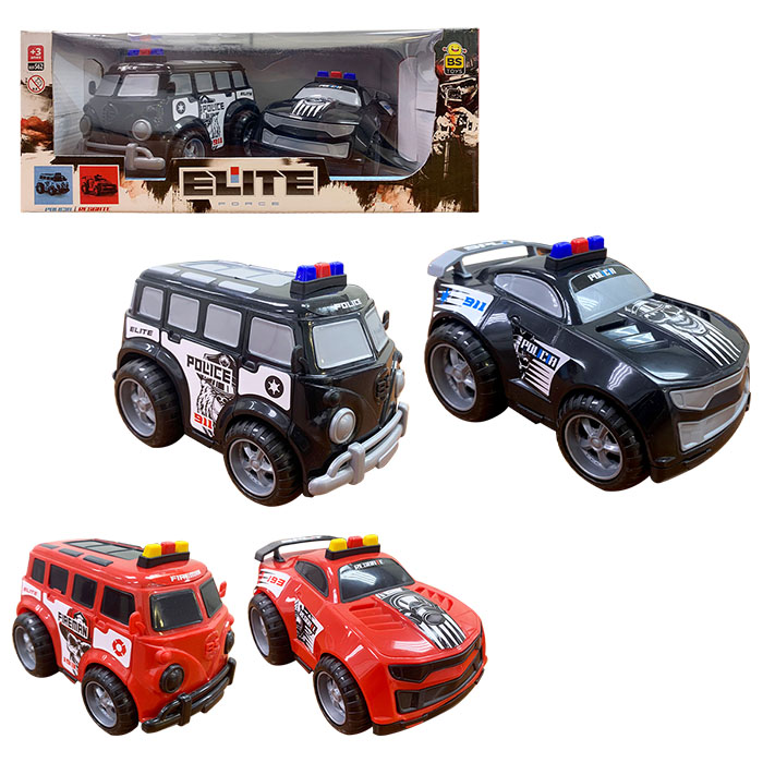 Kit Elite Force Policia/resgate C/2 Carr