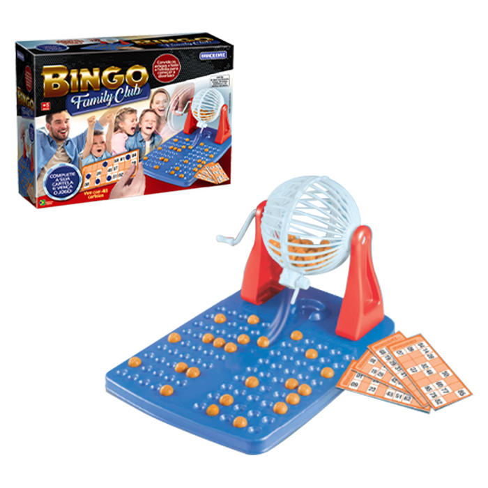 Jogo Bingo Family Club - Brinquemix - Loja Mega