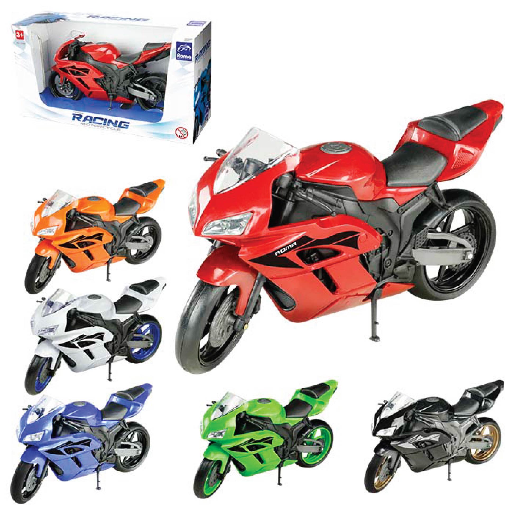 Moto Racing Motorcycle Roma Brinquedos