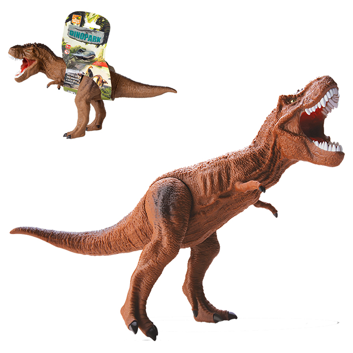 Dinossauro Grande T-Rex Dino Planet Vinil 48 cm.