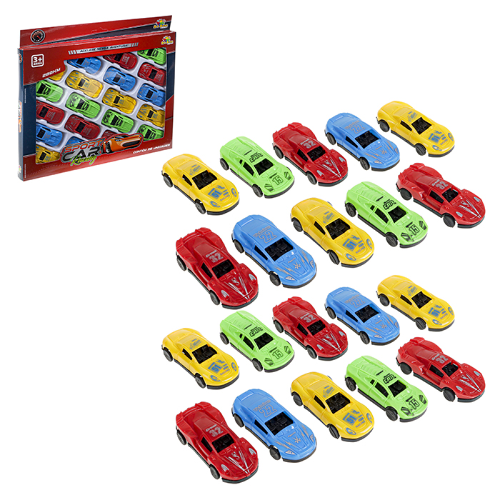 Sport Car Racing Roda Livre 20 Unid Cx:0