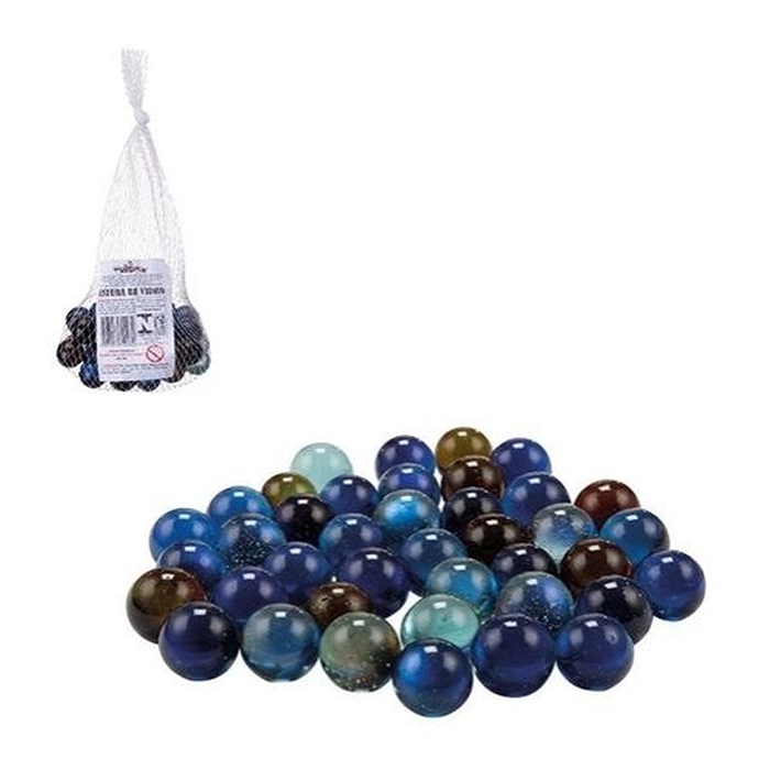 Conjunto de bolas de vidro coloridas de 100 peças, jogos de
